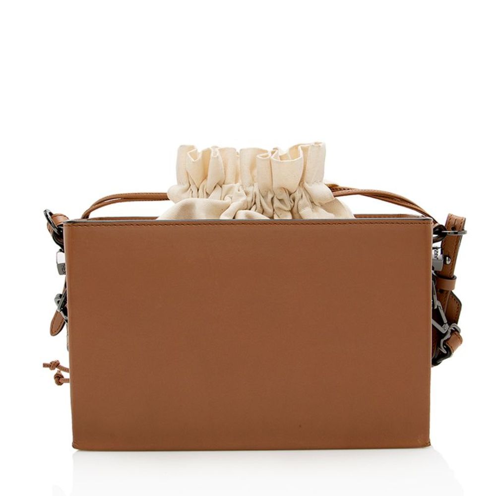 Off-White Leather Boxy Shoulder Bag - Picture 3 of 15